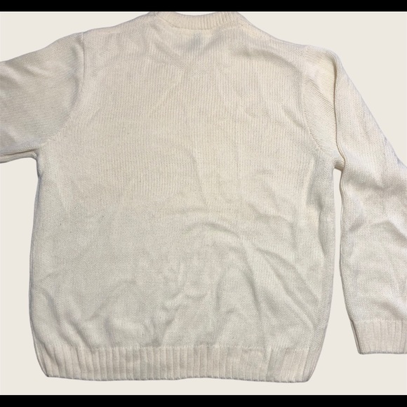 ✨ H&M CREAM MAN SWEATER (M) - Picture 3 of 3